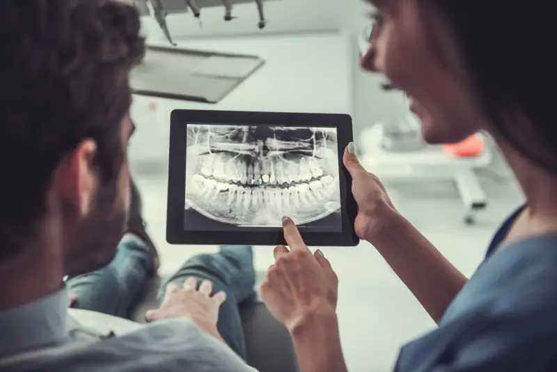 Dental imaging technology used in patient assessment